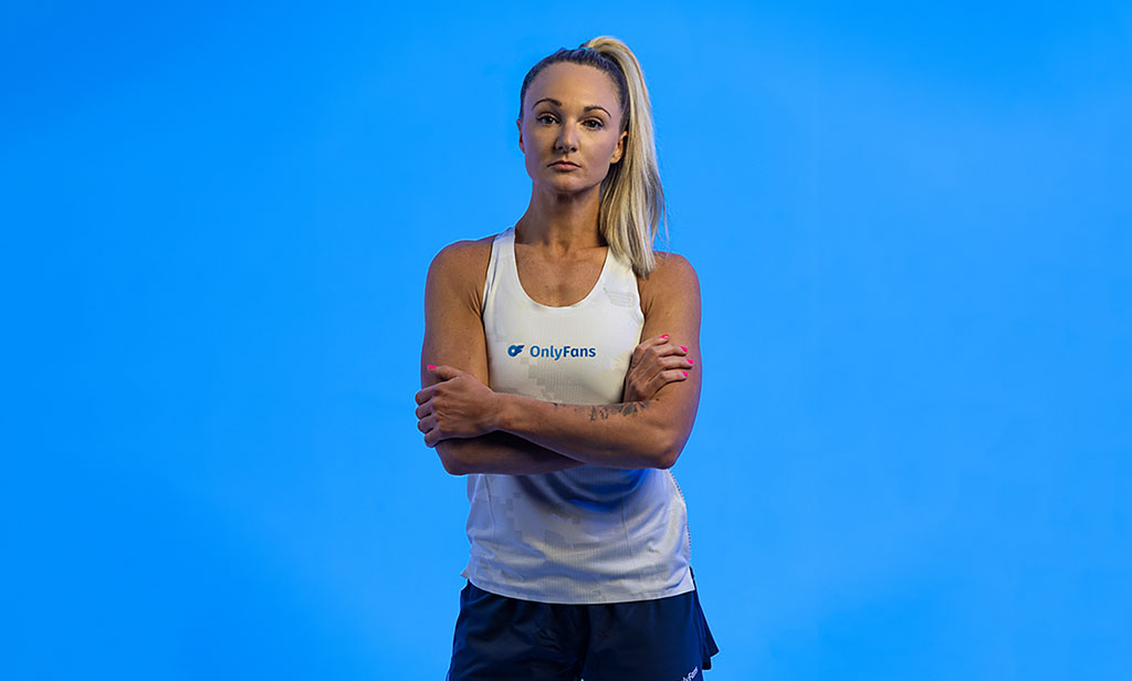 Sabrina Stanley es la primera corredora de trail en ser patrocinada por OnlyFans