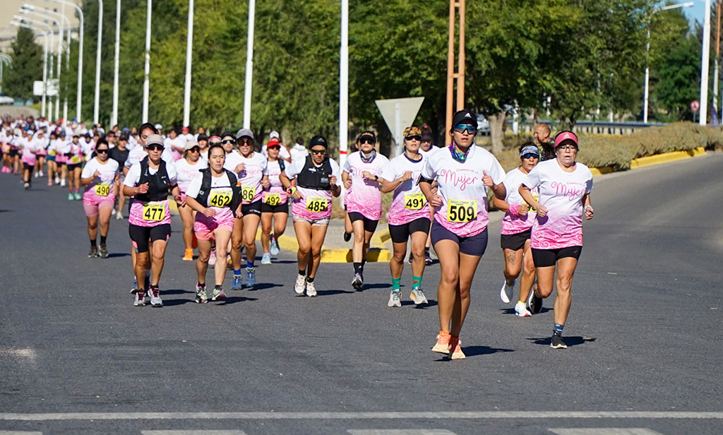 Zapala celebró el Día de la Mujer con su tradicional carrera