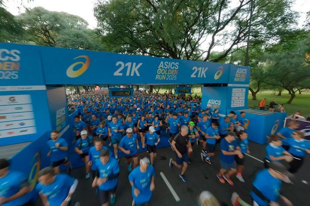 Palermo se vistió de azul: Así se vivió la ASICS Golden Run 2025