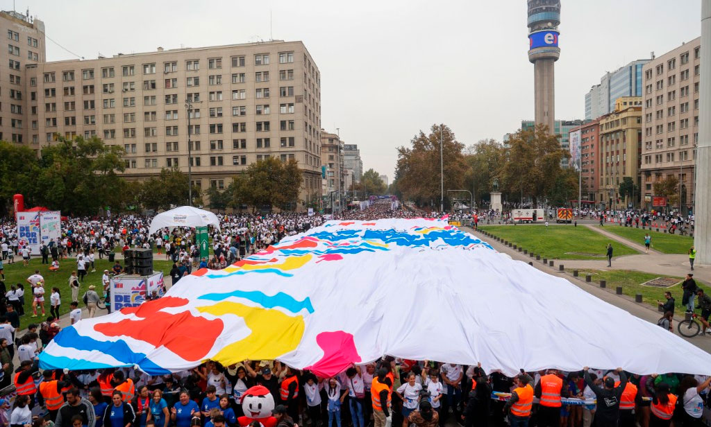 El Día Nacional del Deporte convoca a cerca de 700 mil personas en todo Chile