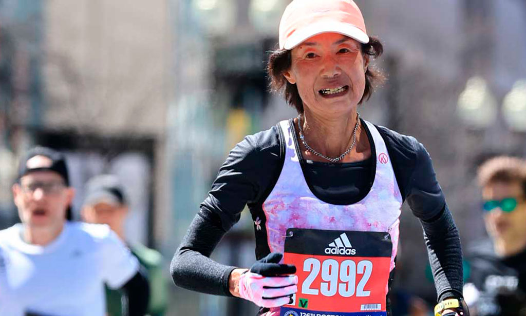 Mariko Yugeta, la reina del maratón en mayores de 65 años