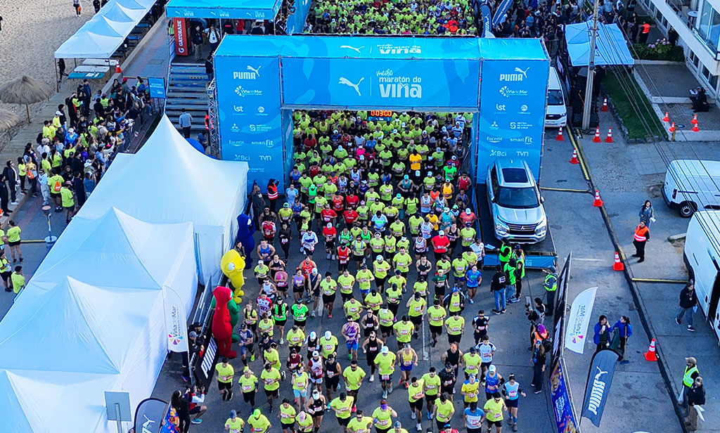 Récords, pasión y podios: Así se vivió el PUMA Medio Maratón de Viña 2025