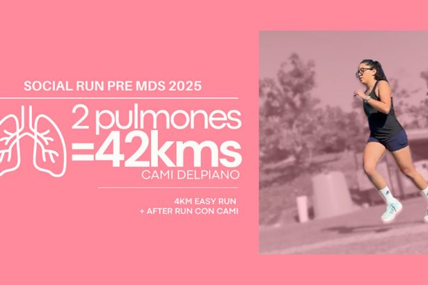 Camila Delpiano, la mujer trasplantada que correrá los 42K del Maratón de Santiago