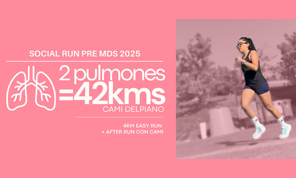 Camila Delpiano, la mujer trasplantada que correrá los 42K del Maratón de Santiago