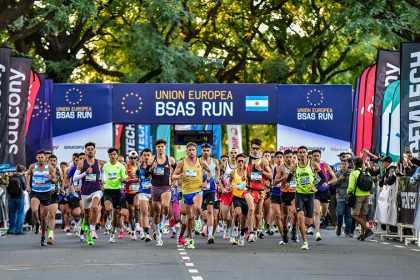 Récord de participación en la 4ª edición de la Unión Europea Buenos Aires Run