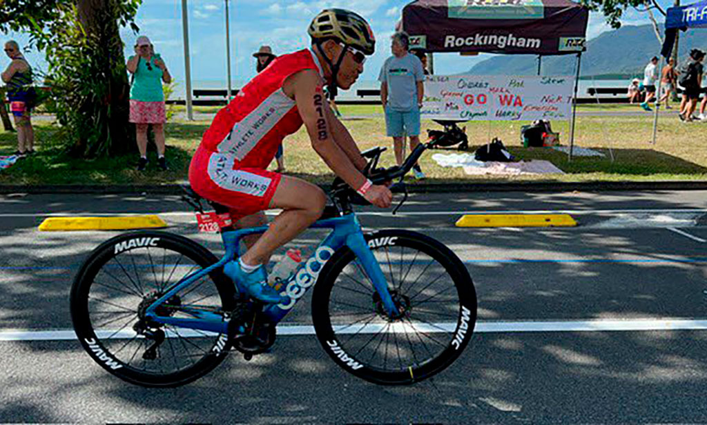 Hiromu Inada completó un IRONMAN 70.3 a los 92 años