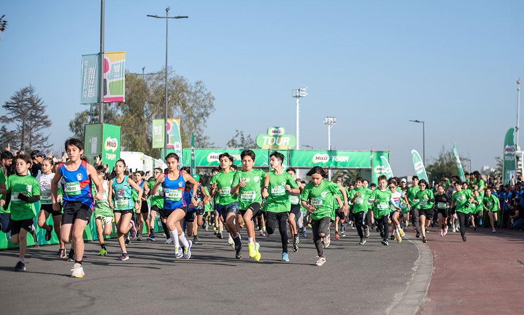 Récord de participación en el cierre del Tour Corridas MILO 2025