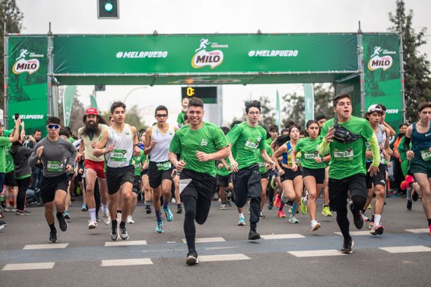 Santiago recibe la gran final del Tour Corridas Milo en su 15ª edición