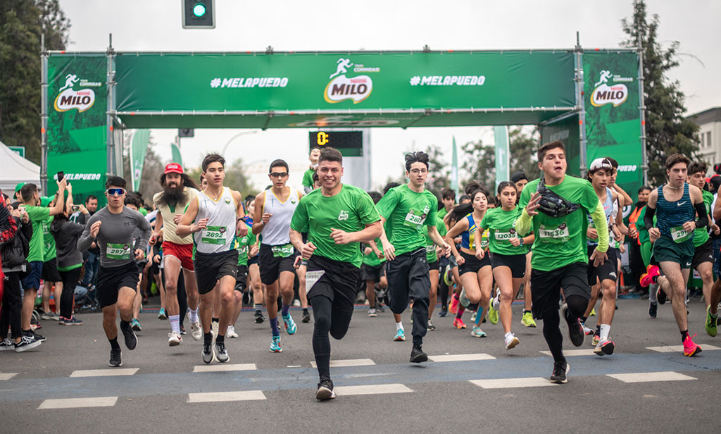 Santiago recibe la gran final del Tour Corridas Milo en su 15ª edición