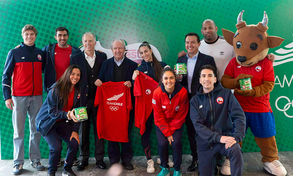 Milo se suma como auspiciador oficial del Team Chile rumbo a Los Ángeles 2028