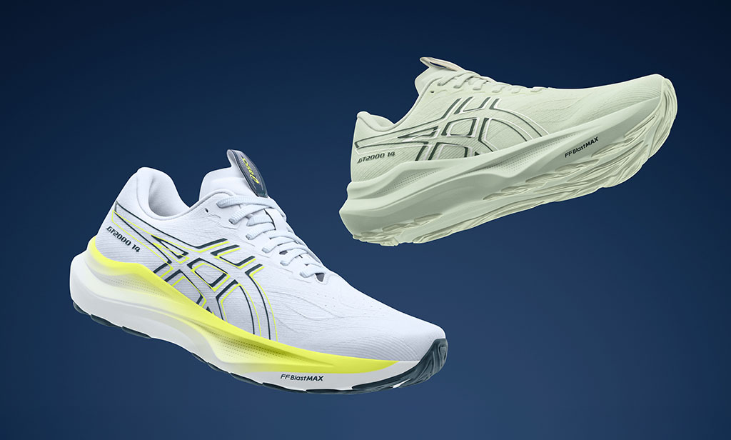 ASICS lanza las GT-2000 14: Estabilidad y ligereza renovada