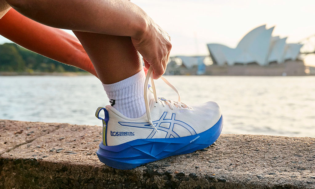 ASICS celebra el debut de Sídney como Major con edición limitada de las NOVABLAST 5
