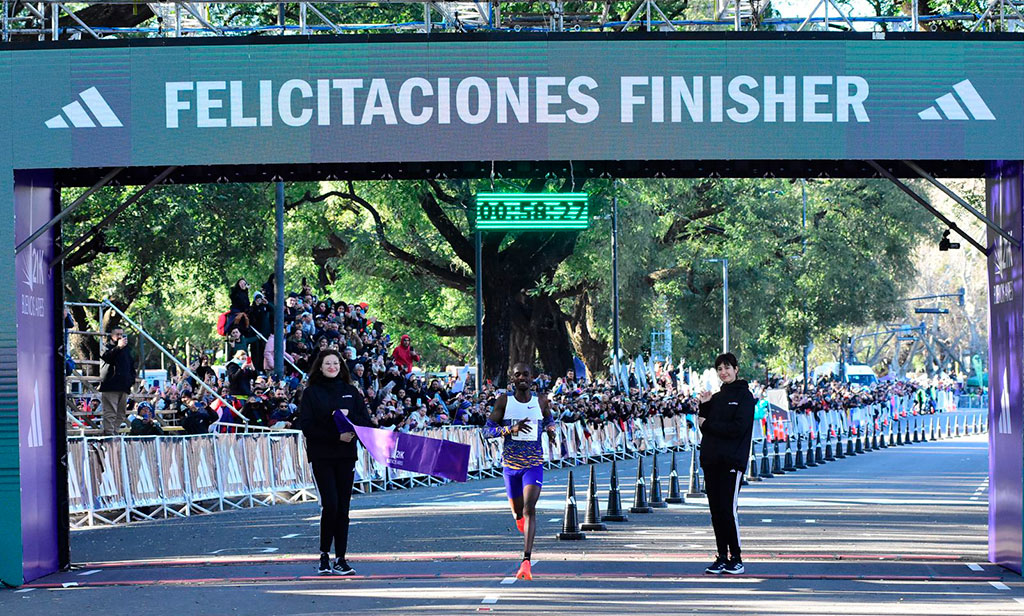 Una fiesta de récords en los 21K de Buenos Aires