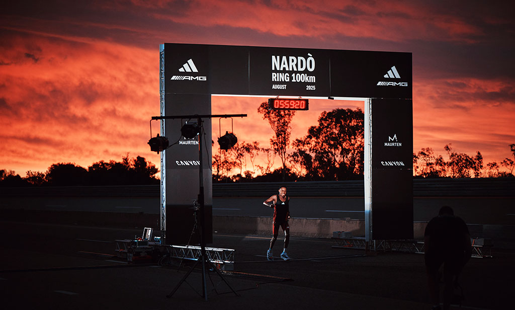 adidas Chasing 100: Sibusiso Kubheka corre 100 km en menos de seis horas