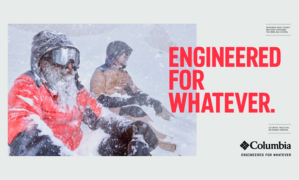 Columbia presenta en Chile su campaña global "Engineered for Whatever"