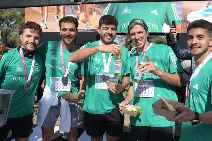 Los famosos también corrieron los 21K de Buenos Aires