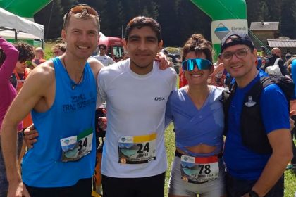 Fernanda Martínez y Javier Mariqueo, protagonistas argentinos en los Alpes suizos