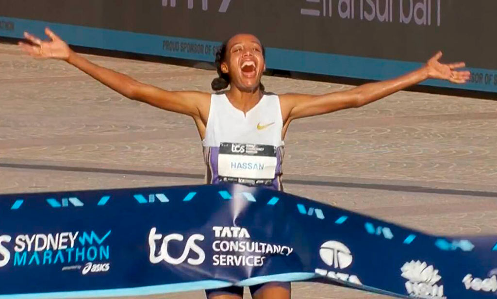 Hassan y Kiros rompen récords en el debut del Maratón de Sídney como Major