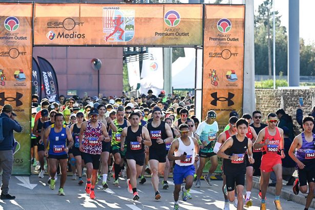 500 corredores dieron vida a la primera edición de los 10K Curauma