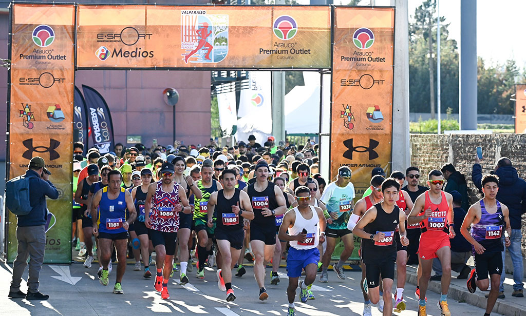 500 corredores dieron vida a la primera edición de los 10K Curauma