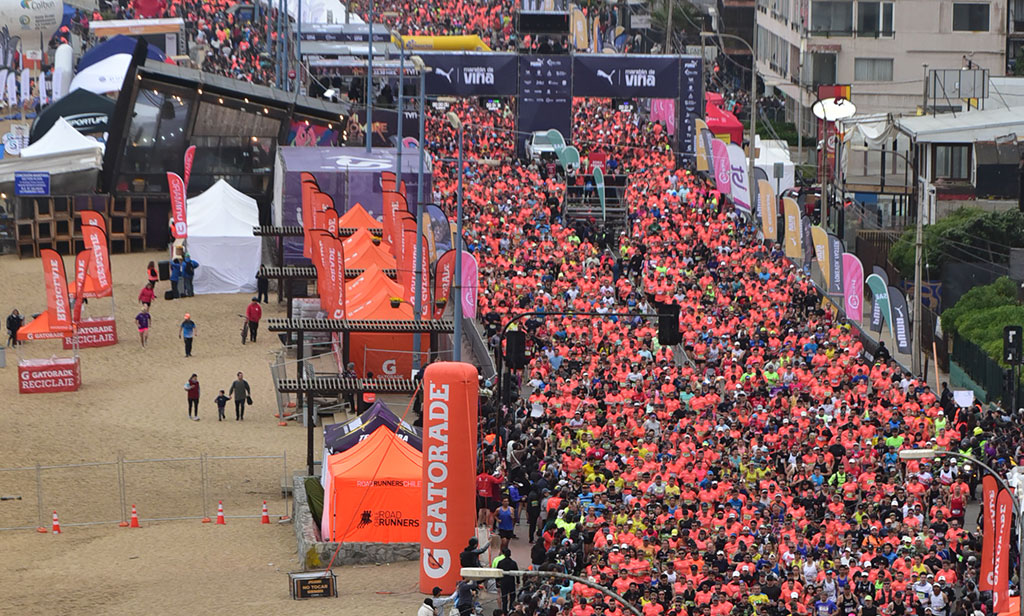 PUMA Maratón de Viña 2025: Cortes, desvíos y todo lo que debes saber
