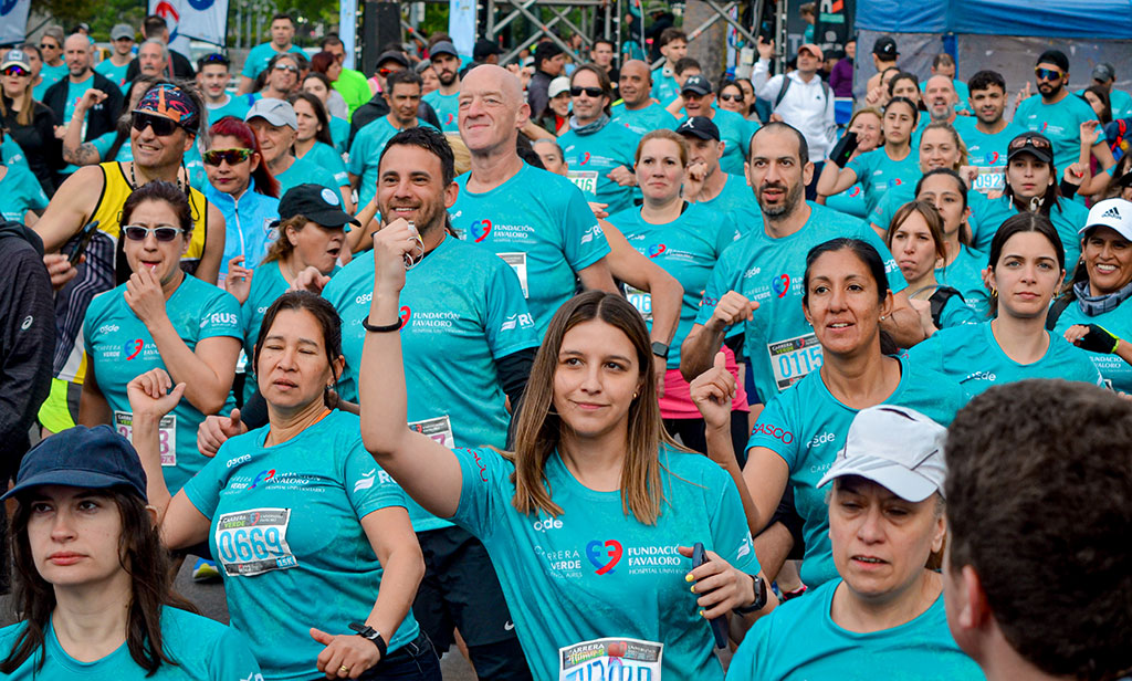 Carrera Verde celebra 15 años junto a la Fundación Favaloro