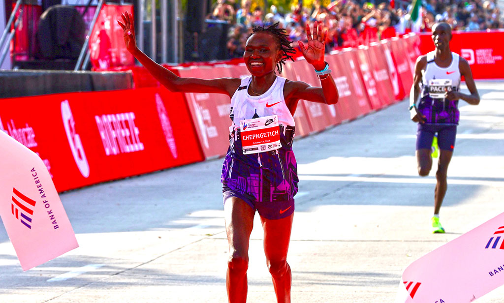 Ruth Chepngetich es suspendida tres años por dopaje pero conserva su récord mundial