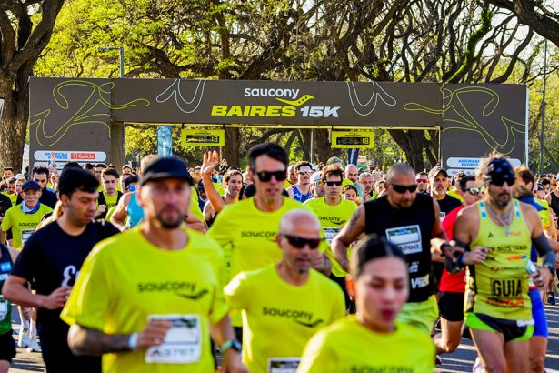 Más de 5.000 runners coparon Palermo en la Saucony BAIRES 15K