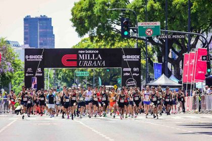 La Milla Urbana llenó de running el corazón de Buenos Aires
