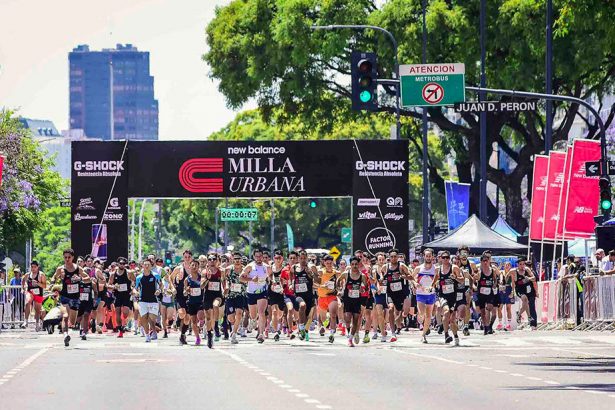 La Milla Urbana llenó de running el corazón de Buenos Aires