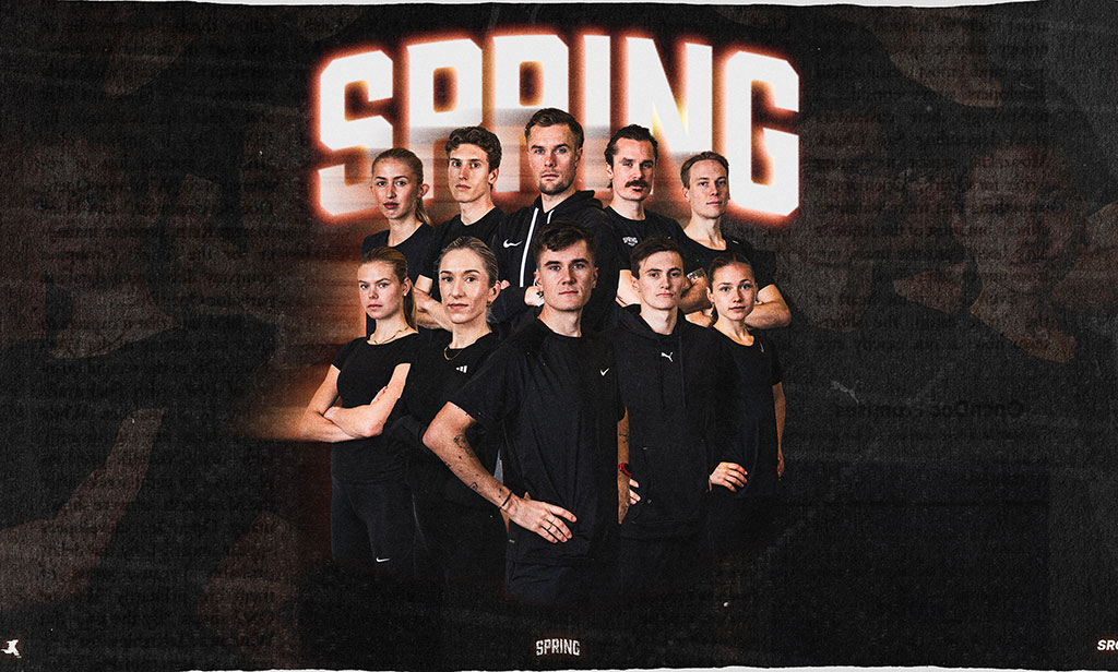 Ingebrigtsen presenta los miembros de Spring Run Club, su equipo de running