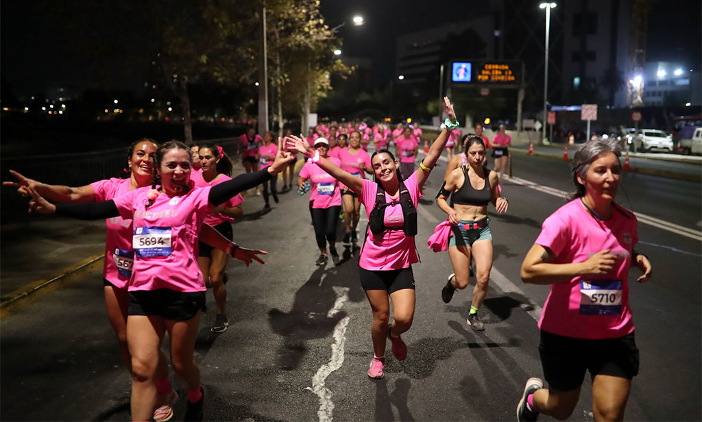 Women's Night Out 2026: Corrida nocturna femenina volverá a iluminar Providencia