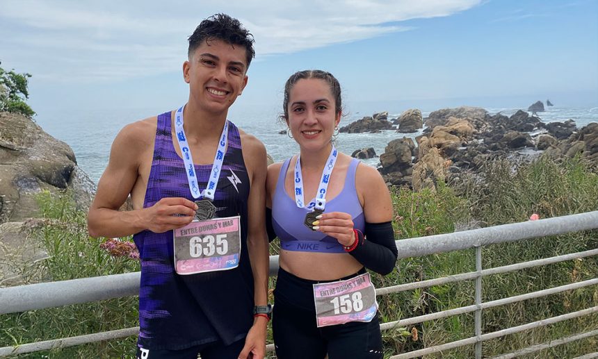 Jorge Pérez y Victoria Lara dominan los 10K de Concón en una jornada con 1.000 corredores