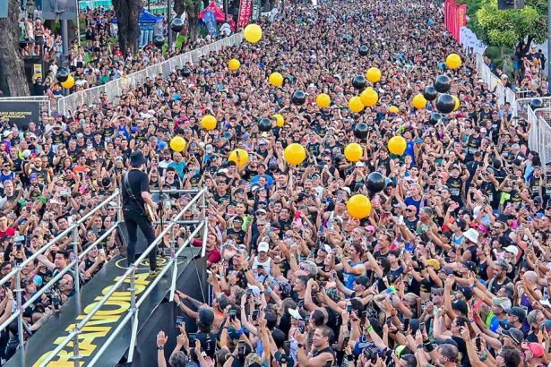 Más de 9 mil corredores despidieron el año en la San Silvestre Paranoica