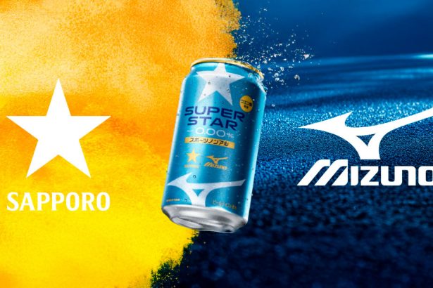 Sapporo y Mizuno lanzan SUPER STAR, cerveza sin alcohol pensada para después del entrenamiento