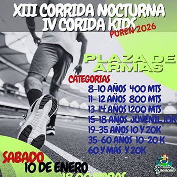 Corrida Nocturna Purén