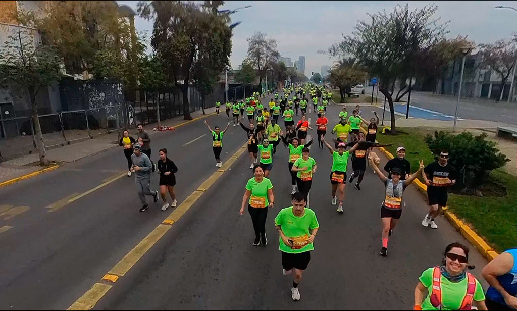 Maratón de Santiago anuncia venta de últimos cupos exclusivos para clientes Itaú