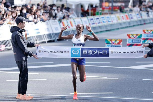 Récord para Kosgei y bicampeonato para Takele en Maratón de Tokio 2026