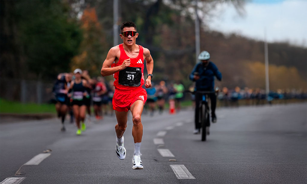 Hugo Catrileo debuta en los 42K del Maratón de Santiago