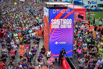 Más de 35 mil corredores dieron vida al Itaú Maratón de Santiago 2026