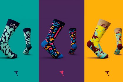 Q'inti repite protagonismo en Maratón de Santiago con diseño del calcetín oficial