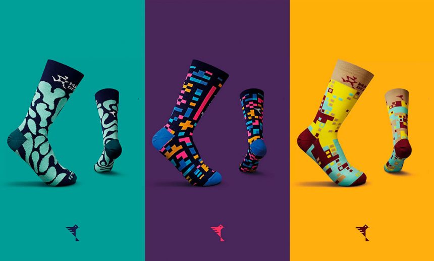 Q'inti repite protagonismo en Maratón de Santiago con diseño del calcetín oficial