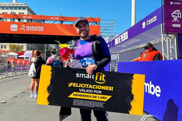 Smart Fit premia a los últimos del Maratón de Santiago 2026