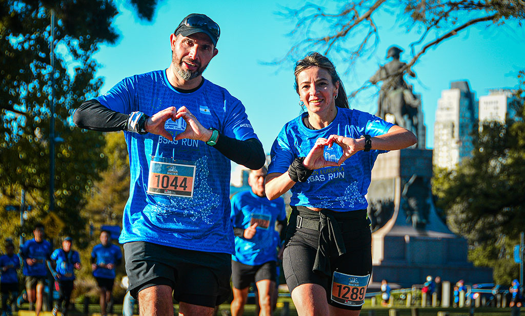Más de 12.000 personas participaron de la Unión Europea Buenos Aires Run 2026
