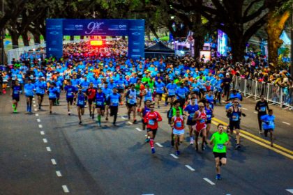 La bandera más grande del running argentino debuta en los 9K de la Independencia