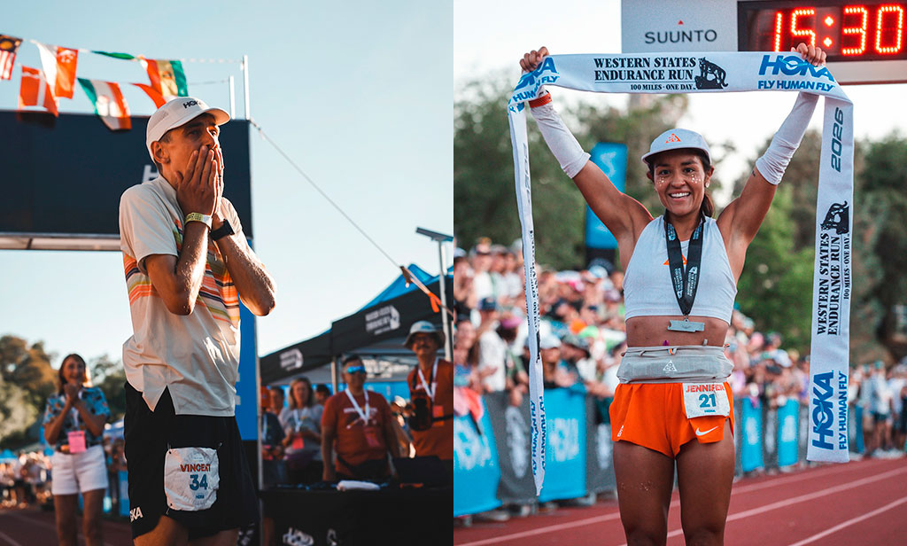 Vincent Bouillard y Jenn Lichter destrozan récords en Western States 2026