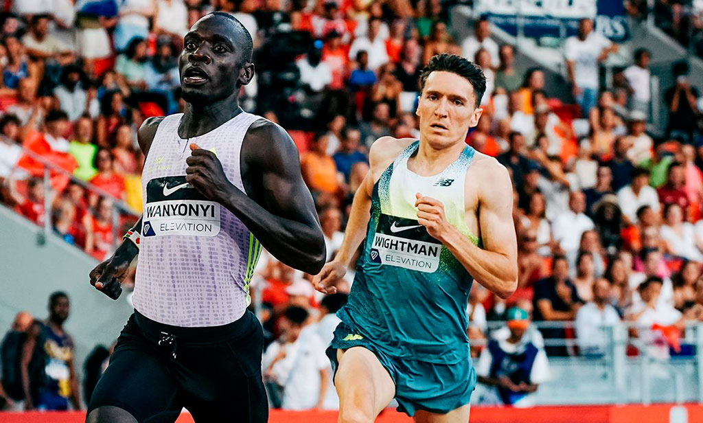 Emmanuel Wanyonyi bate el récord mundial de los 1000 metros en su debut en la distancia