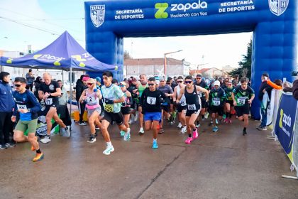 Zapala celebró sus 113 años con una nueva edición de la Media Maratón Aniversario