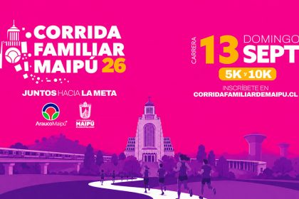 Última oportunidad: liberan 1.500 nuevos cupos para la Corrida Familiar de Maipú 2026