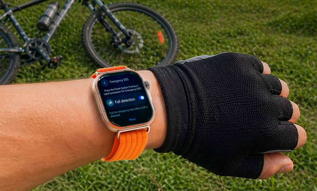 El HUAWEI WATCH FIT 5 frente a una bicicleta
